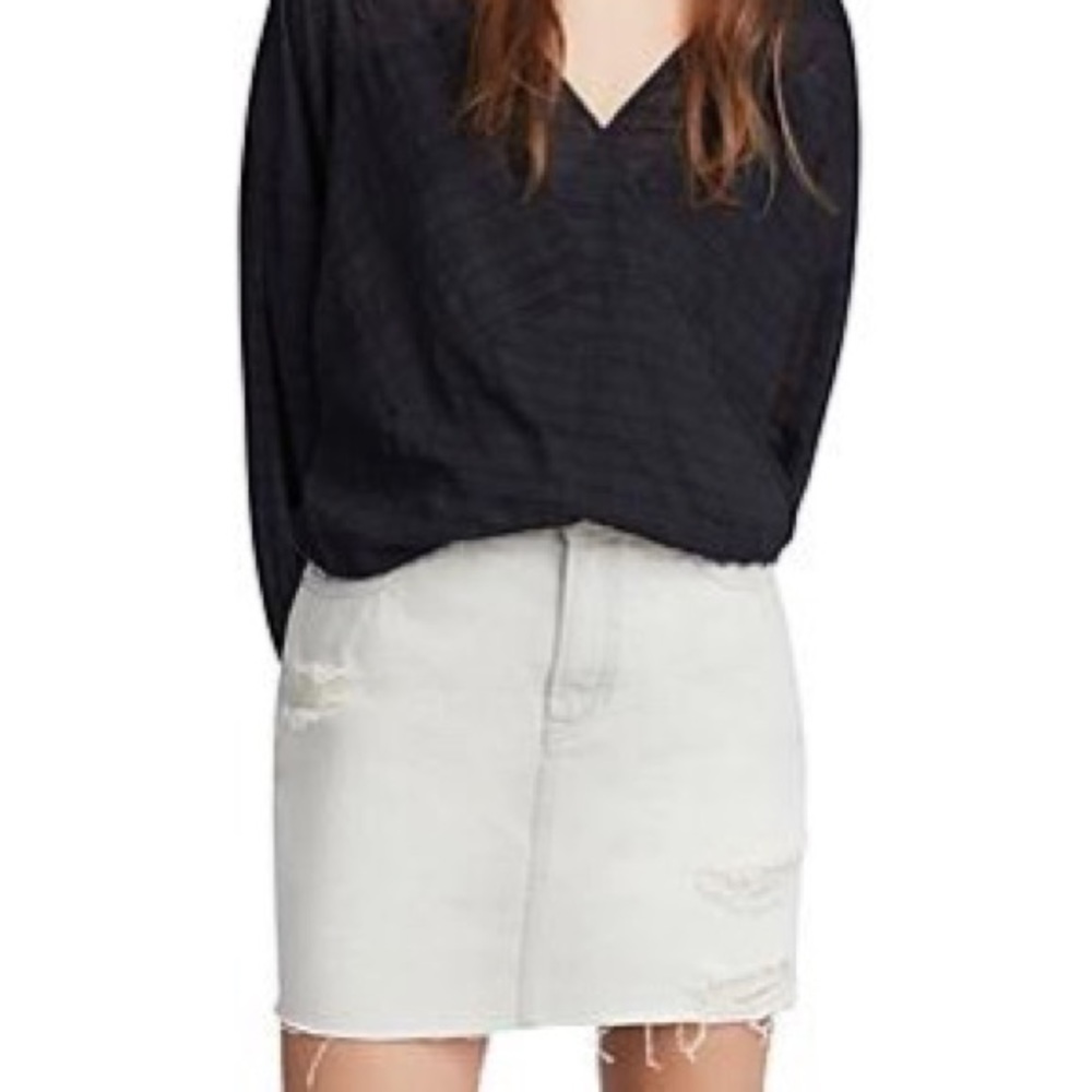 ALL SAINTS BETTY SKIRT Denim Mini Skirt 6